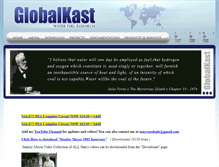 Tablet Screenshot of globalkast.com